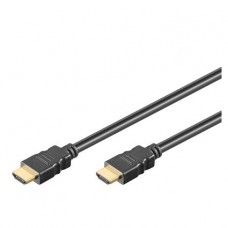 GOOBAY καλώδιο HDMI 51824 με Ethernet, 4K/30Hz, 10.2Gbit/s, 10m, μαύρο