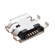 USB 2.0 Connector Mini USB, Flat, Silver