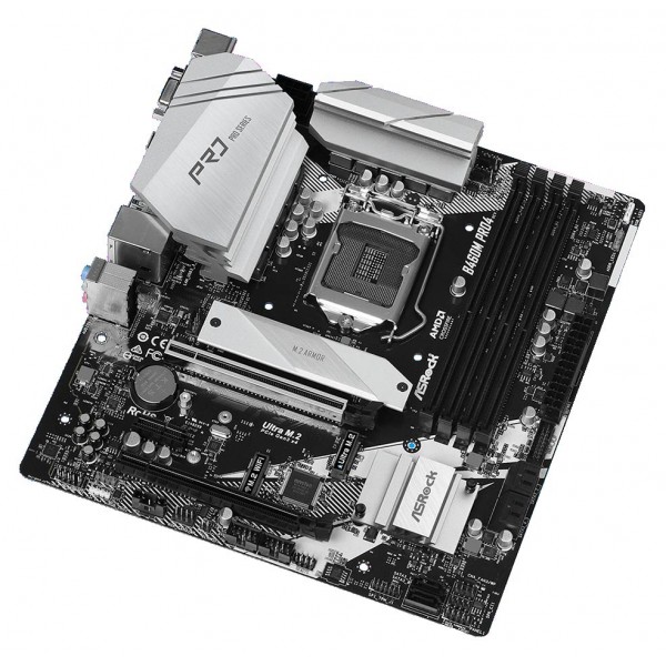 ASROCK μητρική B460M PRO4, 4x DDR4, s1200, USB 3.2, mATX ASROCK μητρική B460M PRO4, 4x DDR4, s1200, USB 3.2, mATX