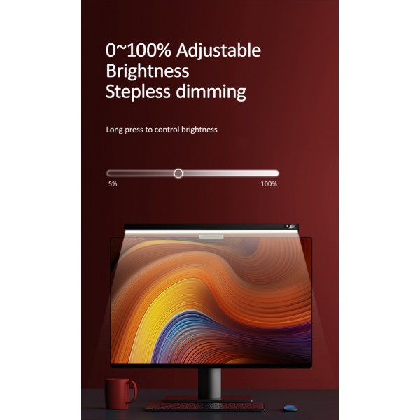 USAMS φωτιστικό οθόνης LED US-ZB179, Usual Series, 5W, μαύρο