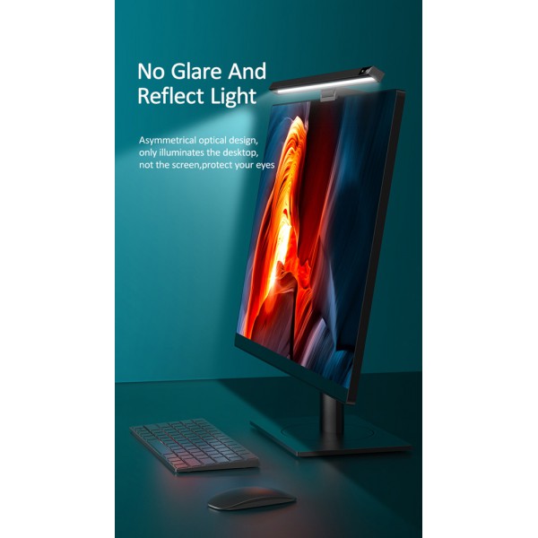 USAMS φωτιστικό οθόνης LED US-ZB179, Usual Series, 5W, μαύρο