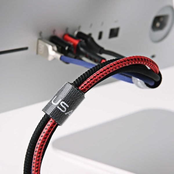 USAMS ταινία τύπου Velcro πολλαπλών χρήσεων ZB60ZD05, 20mm, 5m, μαύρη USAMS ταινία τύπου Velcro πολλαπλών χρήσεων ZB60ZD05, 20mm, 5m, μαύρη