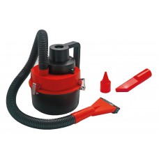 AMIO ηλεκτρική σκούπα αυτοκινήτου 02381, 93W, 12V, κόκκινο/μαύρο