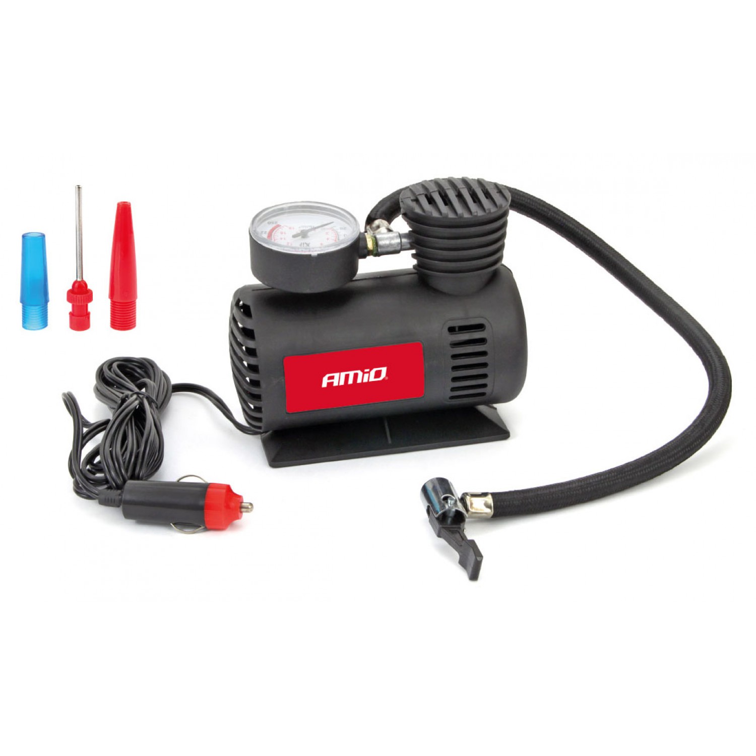 AMIO μίνι συμπιεστής αέρος αυτοκινήτου 02189, 12V, 300PSI/20bar AMIO μίνι συμπιεστής αέρος αυτοκινήτου 02189, 12V, 300PSI/20bar