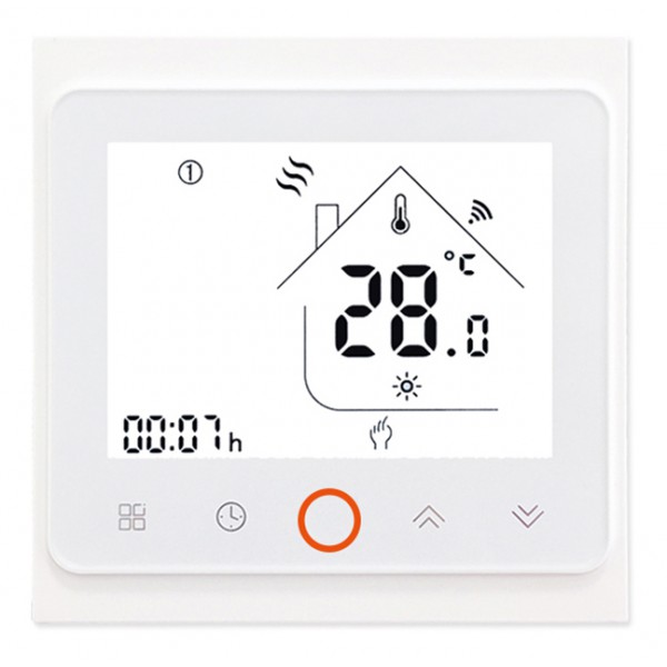 Smart θερμοστάτης αερίου BHT-002-GCLW, WiFi, λευκός Smart θερμοστάτης αερίου BHT-002-GCLW, WiFi, λευκός