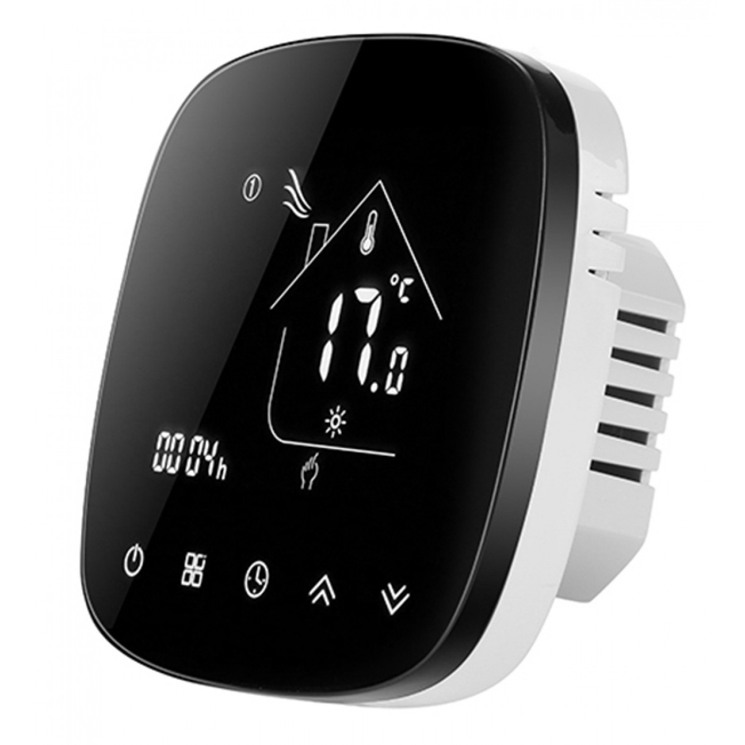Smart θερμοστάτης αερίου BHT-001-GCLW, WiFi, μαύρος Smart θερμοστάτης αερίου BHT-001-GCLW, WiFi, μαύρος