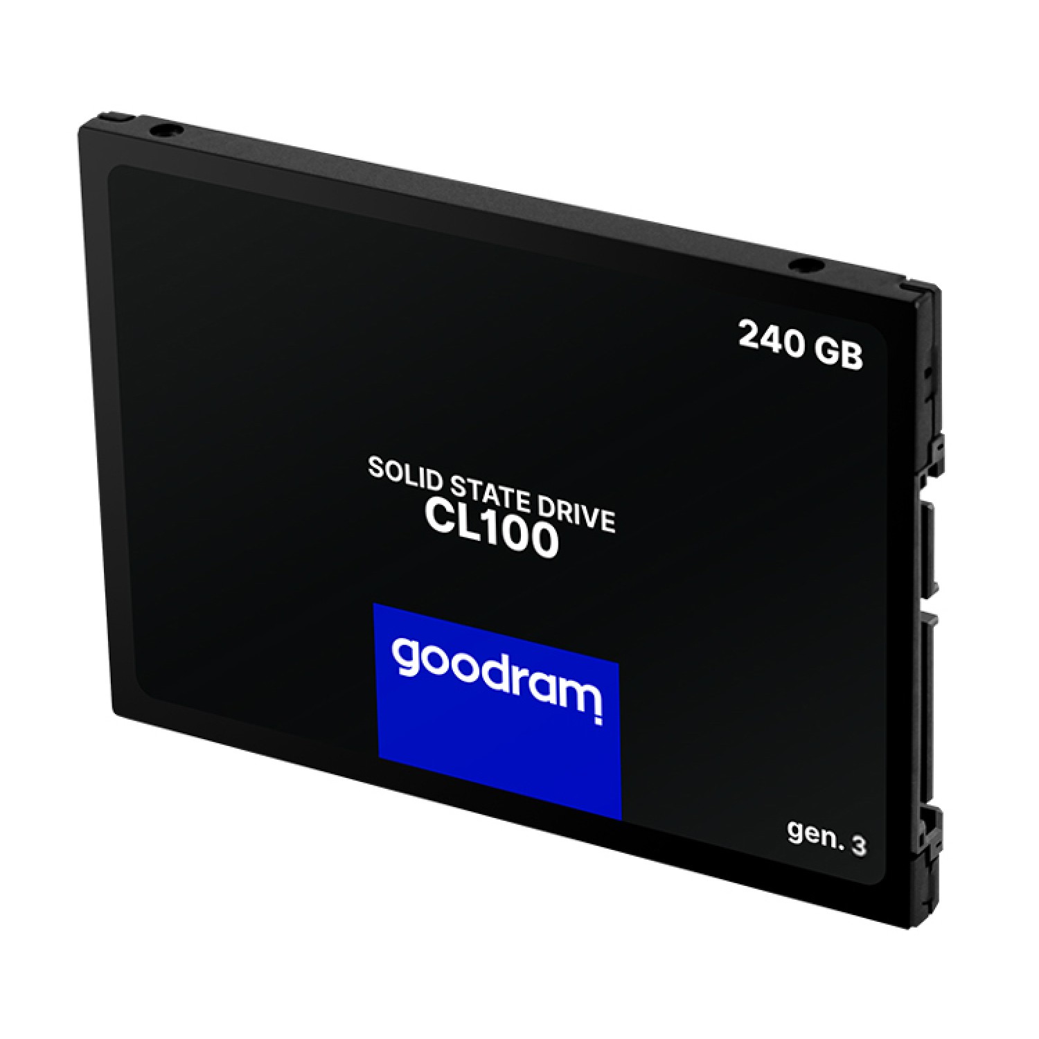 GOODRAM SSD CL100 Gen.3 240GB, 2.5", SATA III, 520-400MB/s, 3D TLC NAND GOODRAM SSD CL100 Gen.3 240GB, 2.5", SATA III, 520-400MB/s, 3D TLC NAND