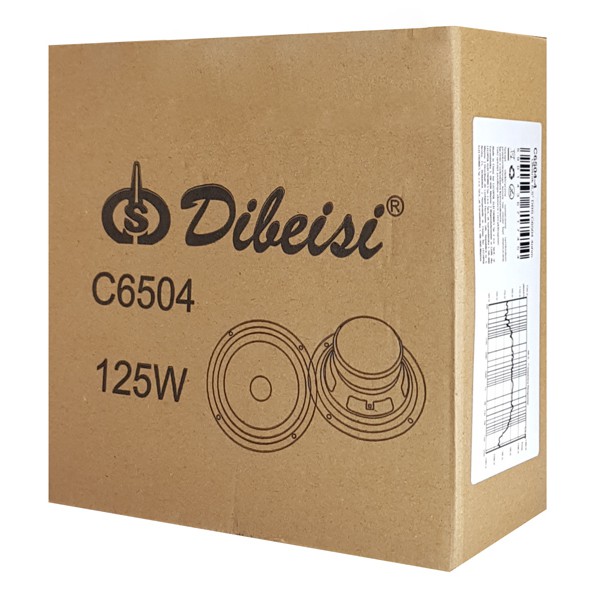 DIBEISI ηχείο C6504-4 6.5", 65W RMS, 8 Ohm, 90dB