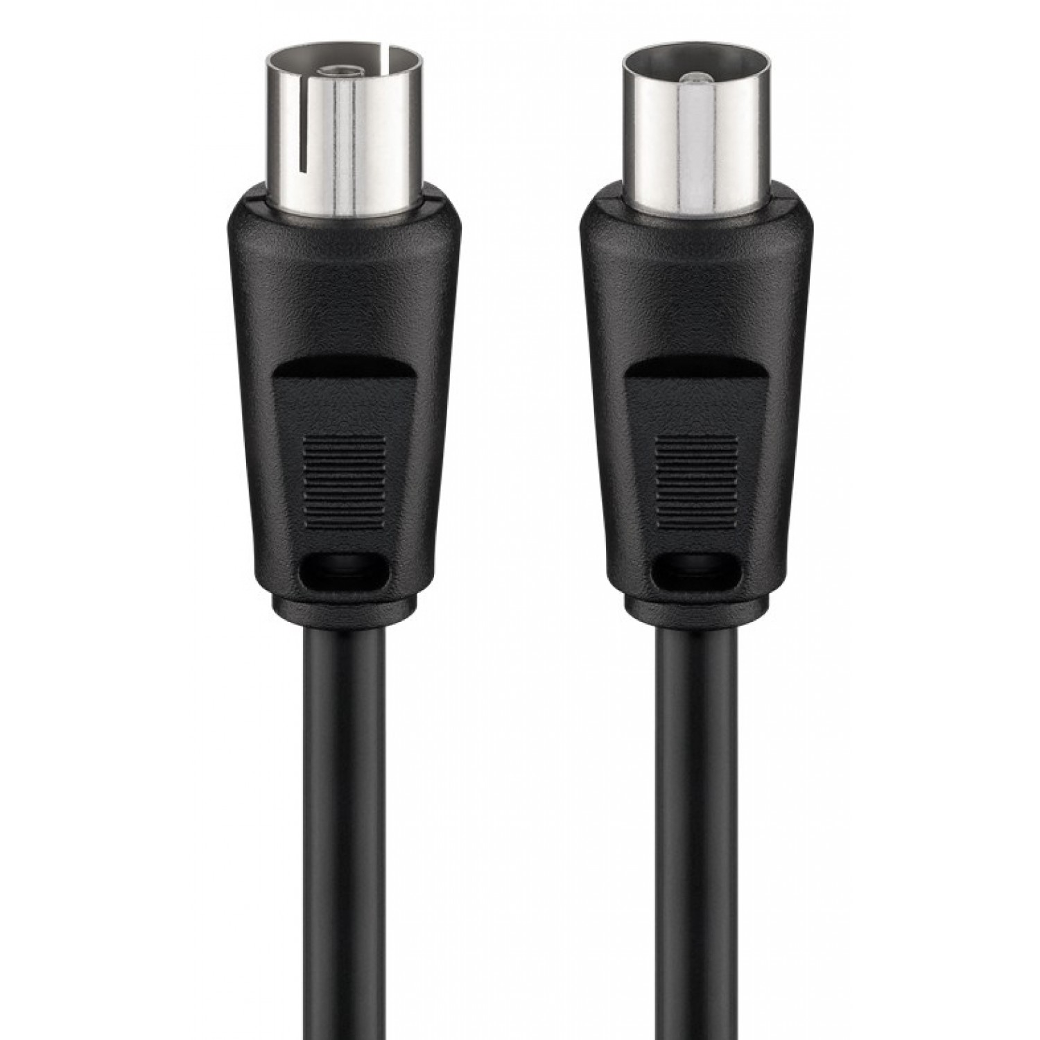 GOOBAY καλώδιο κεραίας αρσενικό σε θηλυκό 11723, <70dB, CCS, 5m, μαύρο