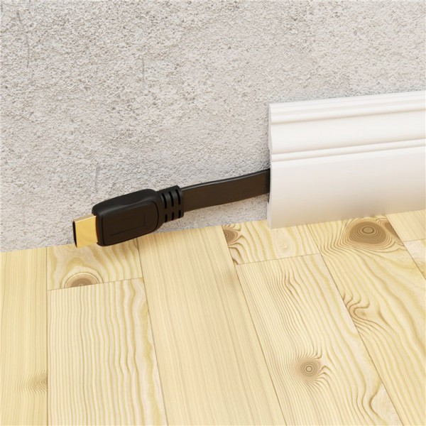 GOOBAY καλώδιο HDMI με Ethernet 31928 flat, 4K 3D, 10.2Gbit/s, 3m, μαύρο GOOBAY καλώδιο HDMI με Ethernet 31928 flat, 4K 3D, 10.2Gbit/s, 3m, μαύρο