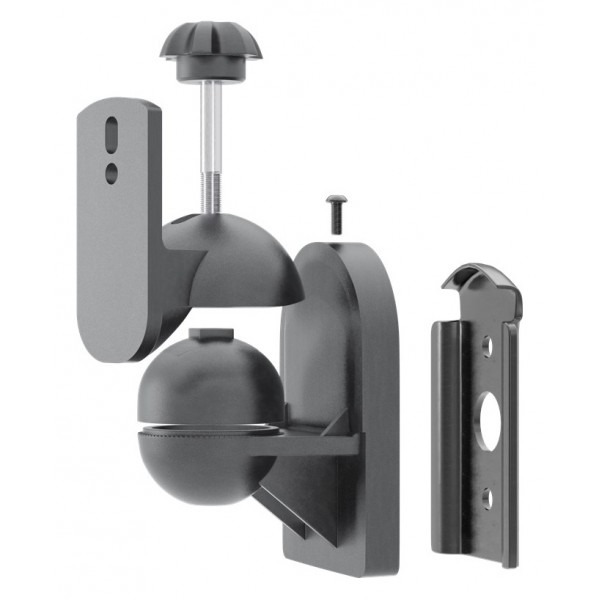 GOOBAY επιτοίχια βάση ηχείων 49393, έως 3.5kg, μαύρο GOOBAY επιτοίχια βάση ηχείων 49393, έως 3.5kg, μαύρο