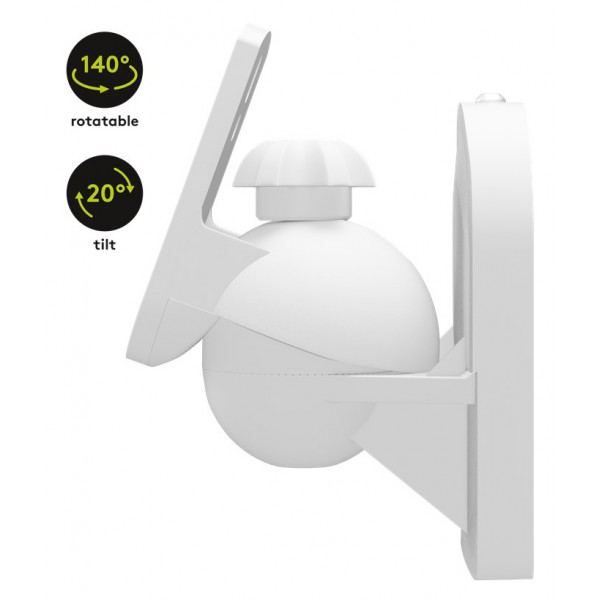 GOOBAY επιτοίχια βάση ηχείων 49394, έως 3.5kg, λευκή GOOBAY επιτοίχια βάση ηχείων 49394, έως 3.5kg, λευκή