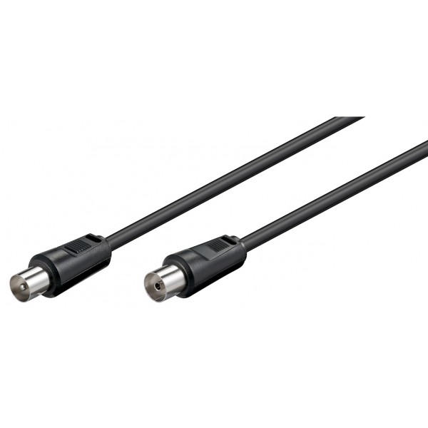 GOOBAY καλώδιο κεραίας αρσενικό σε θηλυκό 50913, <70dB, CCS, 20m, μαύρο GOOBAY καλώδιο κεραίας αρσενικό σε θηλυκό 50913, <70dB, CCS, 20m, μαύρο