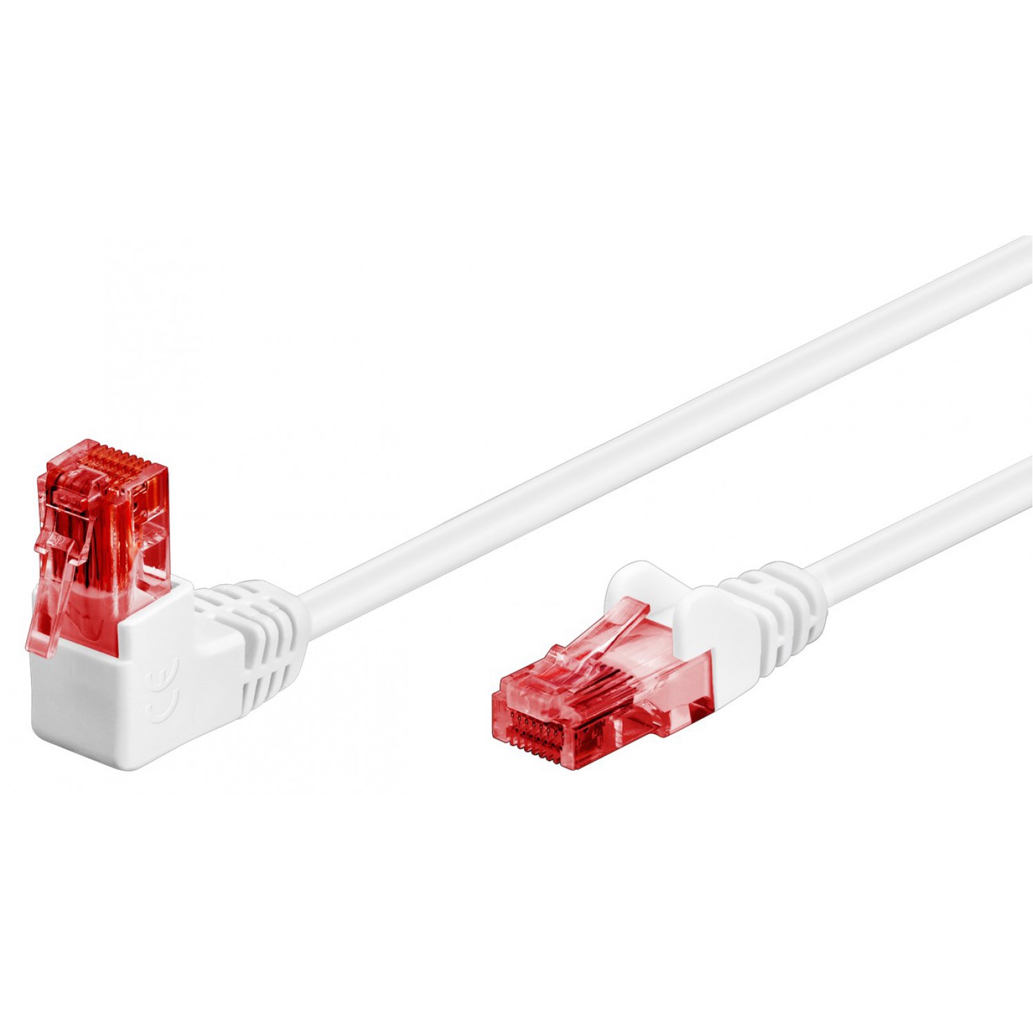 GOOBAY καλώδιο δικτύου 51520, CAT 6 U/UTP, γωνιακό, CCA, 0.25m, λευκό GOOBAY καλώδιο δικτύου 51520, CAT 6 U/UTP, γωνιακό, CCA, 0.25m, λευκό