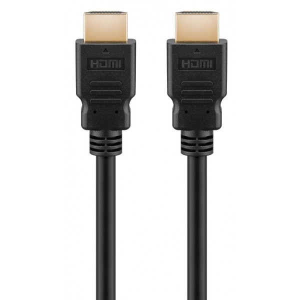 GOOBAY καλώδιο HDMI 51822 με Ethernet, 4K/30Hz, 10.2Gbit/s, 5m, μαύρο GOOBAY καλώδιο HDMI 51822 με Ethernet, 4K/30Hz, 10.2Gbit/s, 5m, μαύρο
