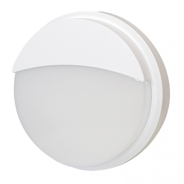 POWERTECH LED φωτιστικό τοίχου EXTL-0001, 12W, 4000k cool white, λευκό
