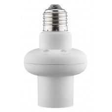GOOBAY αντάπτορας λάμπας Ε27 55501, με αισθητήρα κίνησης & φωτός, λευκός