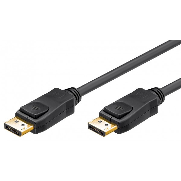GOOBAY καλώδιο DisplayPort 1.2 VESA 65923, 4K/60Hz 21.6Gbit/s, 2m, μαύρο GOOBAY καλώδιο DisplayPort 1.2 VESA 65923, 4K/60Hz 21.6Gbit/s, 2m, μαύρο