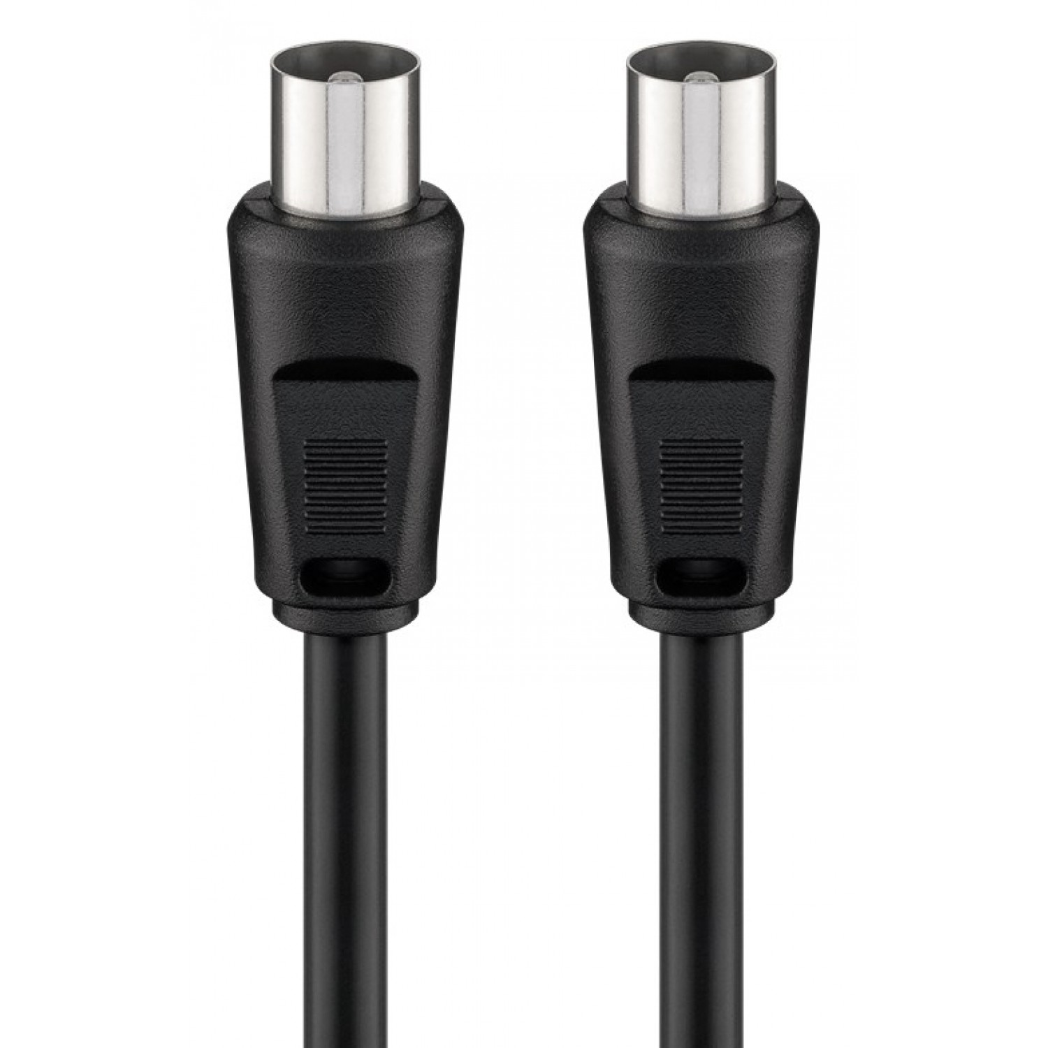 GOOBAY καλώδιο κεραίας αρσενικό 68146, <70dB, CCS, 1.5m, μαύρο