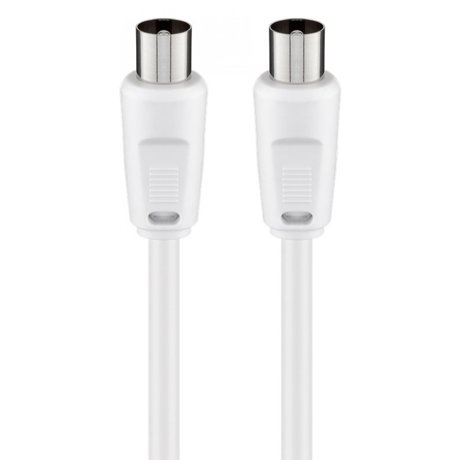 GOOBAY καλώδιο κεραίας αρσενικό 68147, <70dB, CCS, 2.5m, λευκό