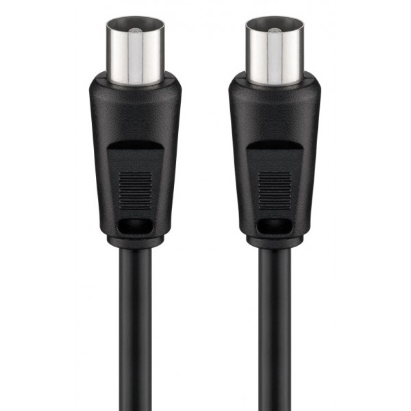 GOOBAY καλώδιο κεραίας αρσενικό 68150, <70dB, CCS, 5m, μαύρο GOOBAY καλώδιο κεραίας αρσενικό 68150, <70dB, CCS, 5m, μαύρο