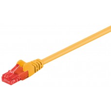 GΟOBAY καλώδιο δικτύου 68443, CAT 6 U/UTP, CCA, PVC, 10m, κίτρινο