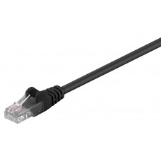 GΟOBAY καλώδιο δικτύου 68653, CAT 5e U/UTP, CCA, PVC, 7.5m, μαύρο