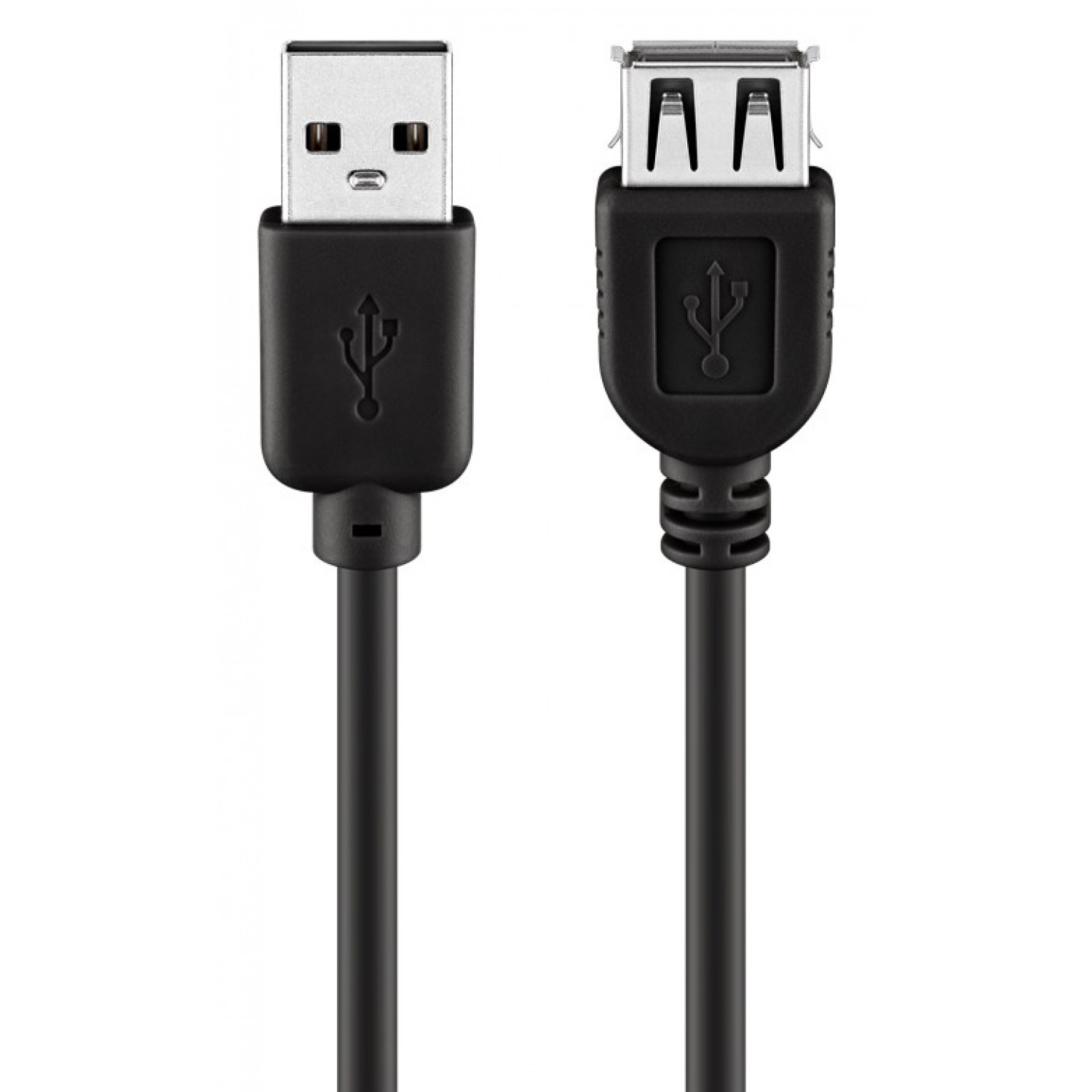 GOOBAY καλώδιο USB 2.0 σε USB (F) 68904, copper, 3m, μαύρο GOOBAY καλώδιο USB 2.0 σε USB (F) 68904, copper, 3m, μαύρο