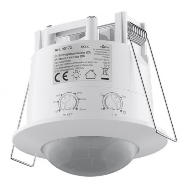 GOOBAY αισθητήρας κίνησης 95173, εσωτερικής χρήσης, 360°, 6m, λευκό GOOBAY αισθητήρας κίνησης 95173, εσωτερικής χρήσης, 360°, 6m, λευκό