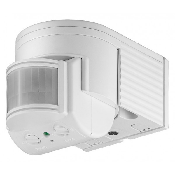 GOOBAY ανιχνευτής κίνησης 95175, εξωτερική χρήση, IP44, 180°, 12m, λευκό GOOBAY ανιχνευτής κίνησης 95175, εξωτερική χρήση, IP44, 180°, 12m, λευκό