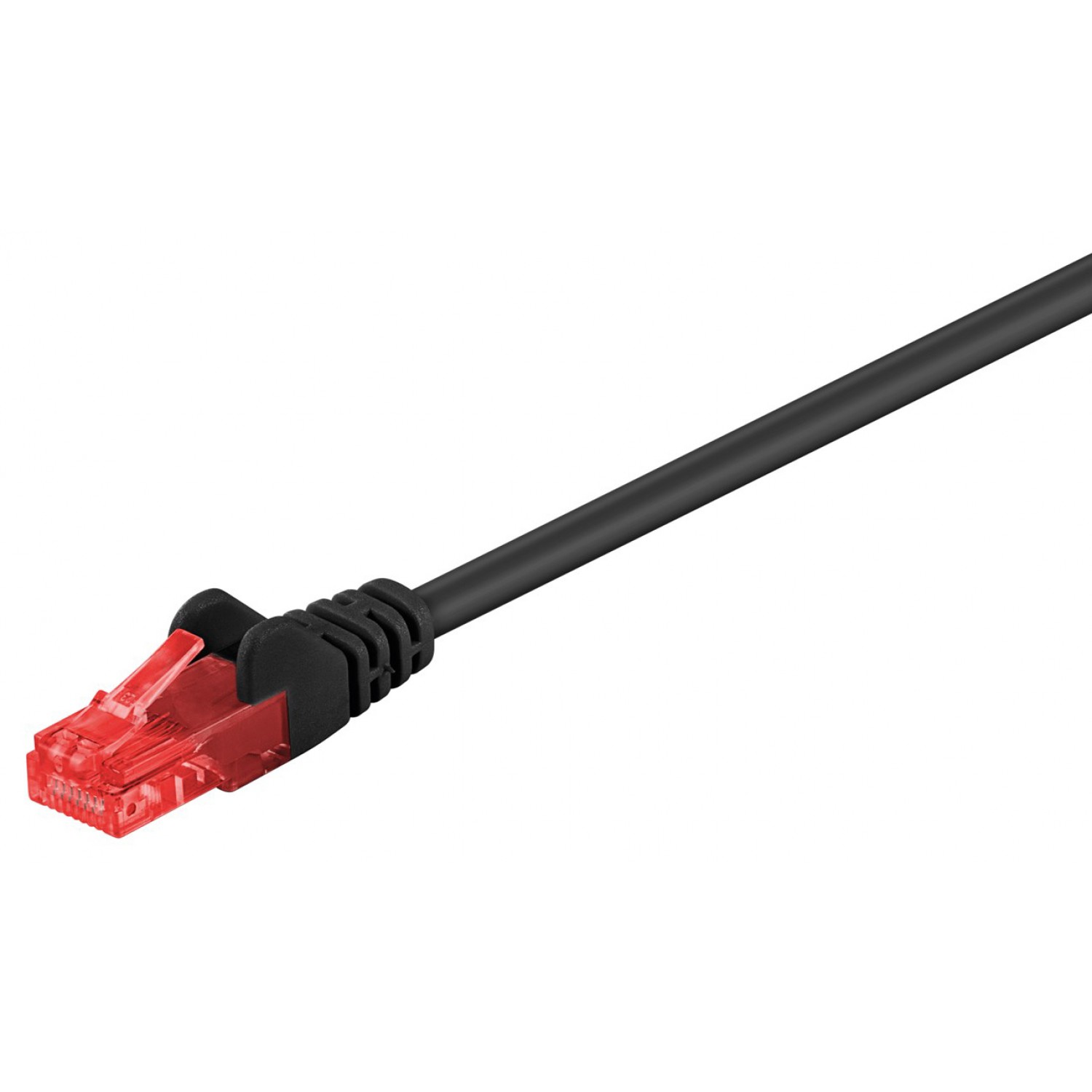 GOOBAY καλώδιο δικτύου 95255, CAT 6 U/UTP, CCA, 0.25m, μαύρο GOOBAY καλώδιο δικτύου 95255, CAT 6 U/UTP, CCA, 0.25m, μαύρο