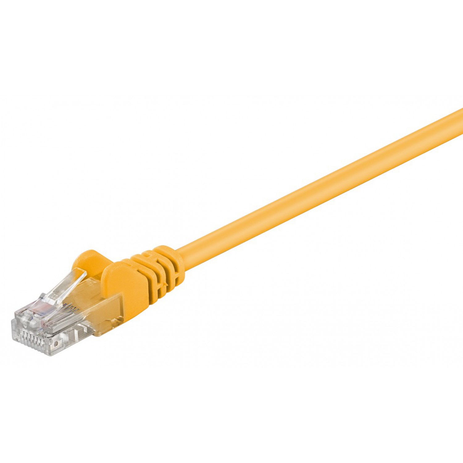GOOBAY καλώδιο δικτύου 95556, CAT 5e U/UTP, CCA, 1.5m, κίτρινο