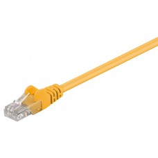 GOOBAY καλώδιο δικτύου 95556, CAT 5e U/UTP, CCA, 1.5m, κίτρινο