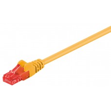 GOOBAY καλώδιο δικτύου 95660, CAT 6 U/UTP, CCA, PVC, 25m, κίτρινο