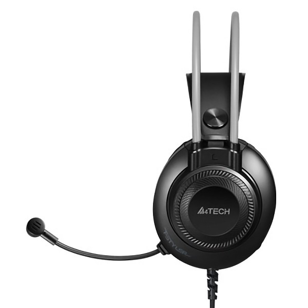 A4TECH Headset FH200U, USB, 50mm ακουστικά, DSP stereo, μαύρα A4TECH Headset FH200U, USB, 50mm ακουστικά, DSP stereo, μαύρα