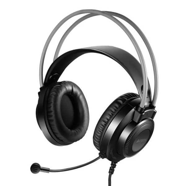 A4TECH Headset FH200U, USB, 50mm ακουστικά, DSP stereo, μαύρα A4TECH Headset FH200U, USB, 50mm ακουστικά, DSP stereo, μαύρα