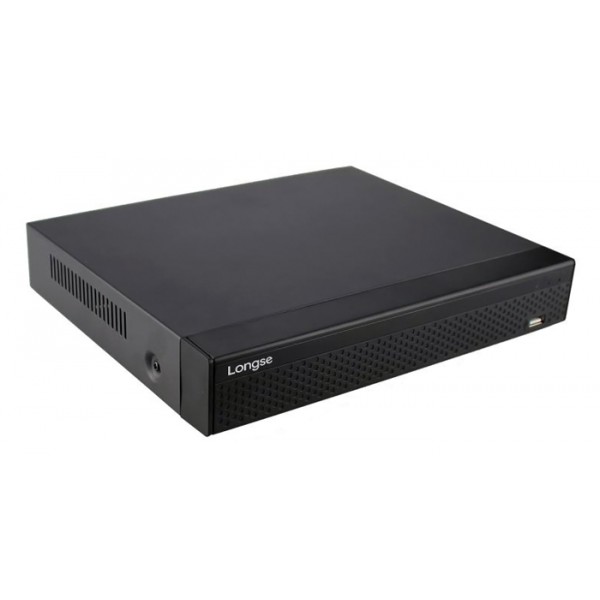 LONGSE NVR καταγραφικό NVR3608CDP, H.265, 4K, 8 κανάλια PoE