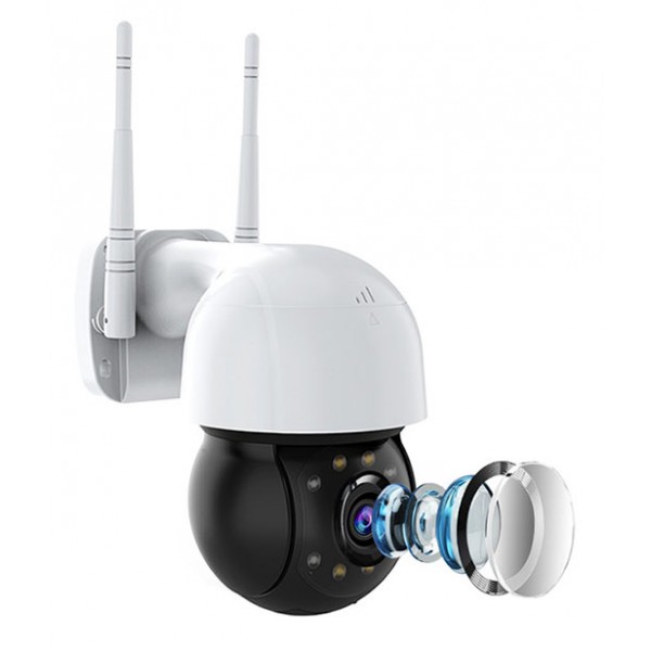 INNOTRONIK smart IP δικτυακή κάμερα ICS-PT24, 3MP, Wi-Fi, 360°, Onvif INNOTRONIK smart IP δικτυακή κάμερα ICS-PT24, 3MP, Wi-Fi, 360°, Onvif