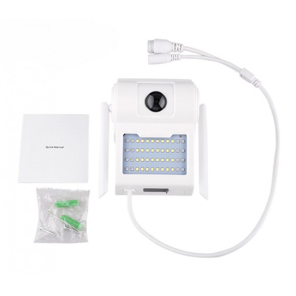 INNOTRONIK smart IP δικτυακή κάμερα ICS-R6H με LED προβολέα, 5MP, ΙP65