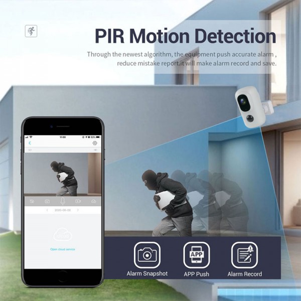 INNOTRONIK smart IP δικτυακή κάμερα IUB-BC6 2MP, WiFi, ΙP65