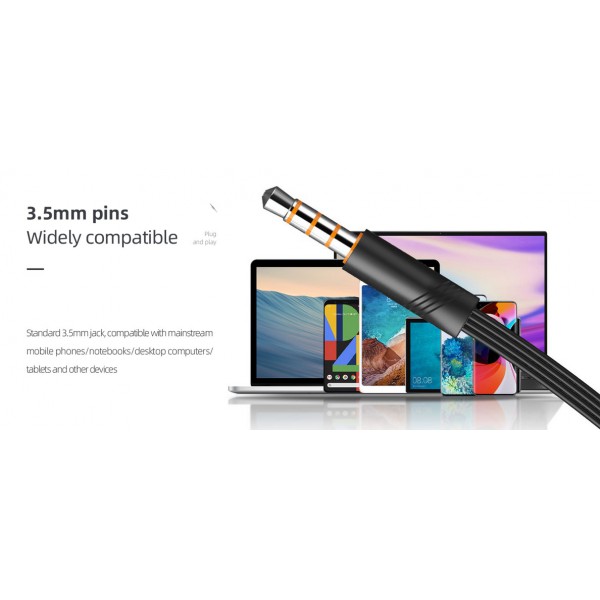 CELEBRAT earphones με μικρόφωνο G9, on/off, 10mm, 3.5mm, 1.2m, μαύρα CELEBRAT earphones με μικρόφωνο G9, on/off, 10mm, 3.5mm, 1.2m, μαύρα