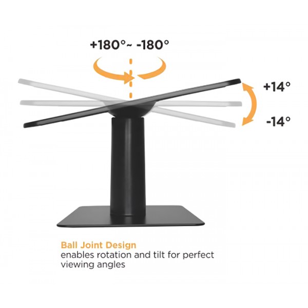 BRATECK βάση projector γραφείου PRS-01, 10kg