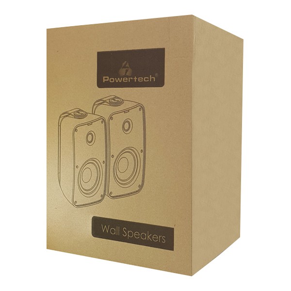 POWERTECH Ηχείο PT-920 6.5", 2 δρόμων, 40W RMS, 8 Ohm, μαύρο