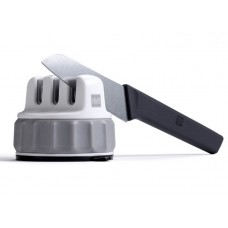 MIJIA ακονιστήρι μαχαιριών 3038068, με βεντούζα, 3 επιπέδων, λευκό-γκρι