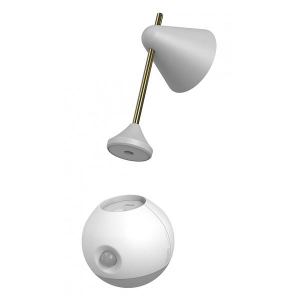 SOTHING φορητό φωτιστικό χώρου DSHJ-L-001-G, 0.25W, 15lm, 500mAh, γκρι