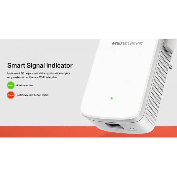 MERCUSYS Wi-Fi Range Extender ME30, 1200Mbps, Ver. 1.0 MERCUSYS Wi-Fi Range Extender ME30, 1200Mbps, Ver. 1.0