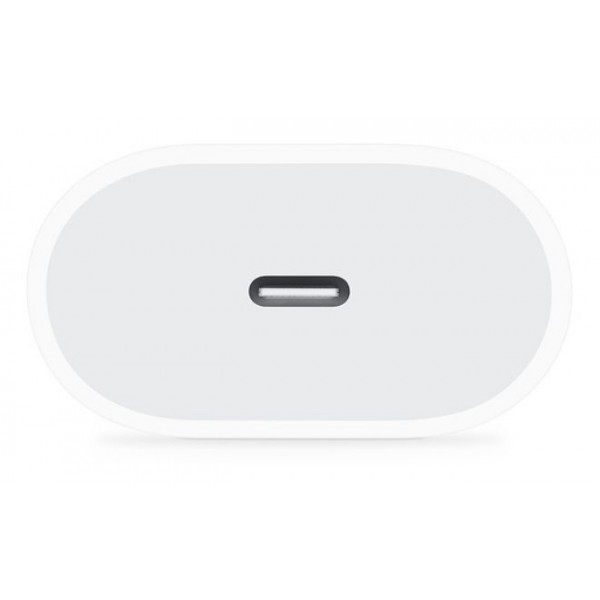 APPLE φορτιστής τοίχου MHJE3ZM/A, USB Type-C, 20W, λευκός