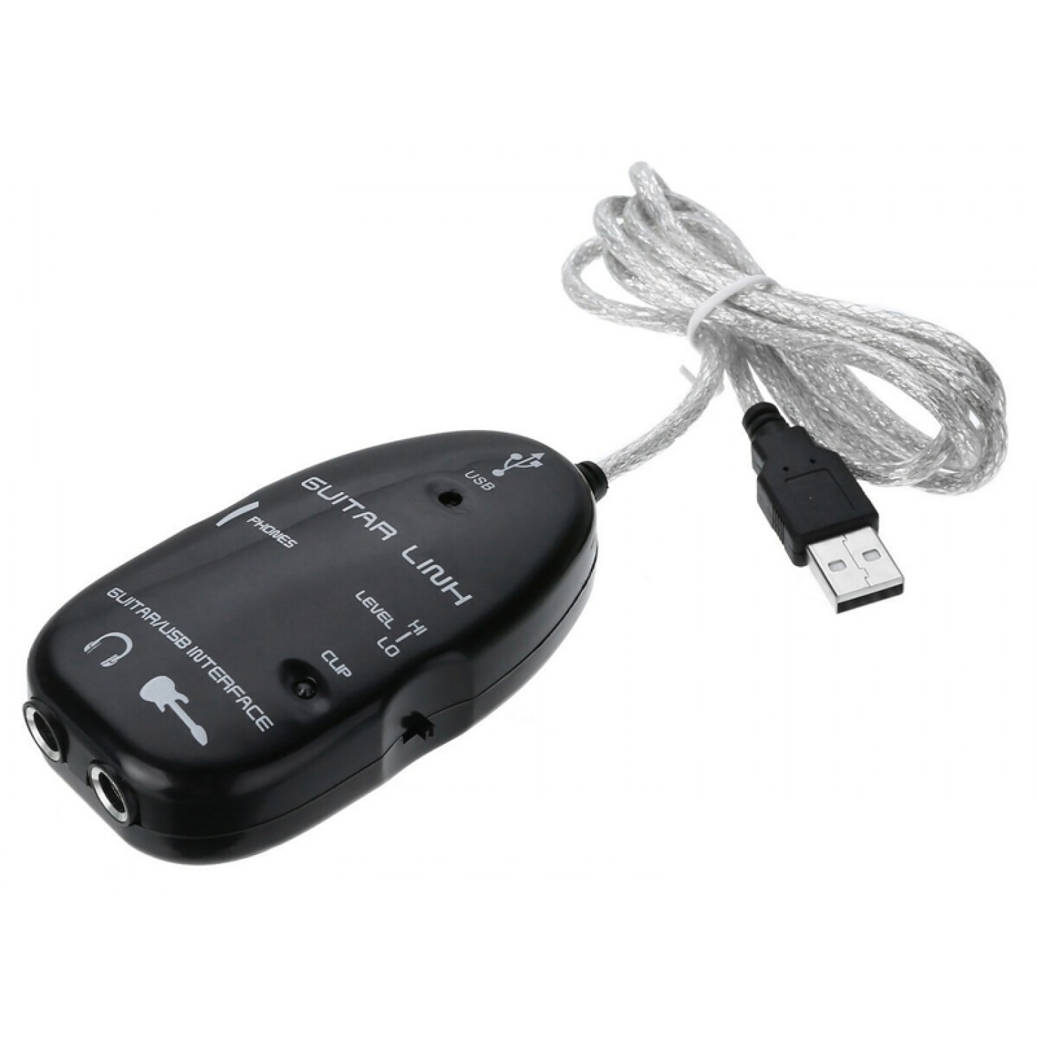 POWERTECH USB Guitar Link CAB-U140, για σύνδεση κιθάρας σε PC, 1m POWERTECH USB Guitar Link CAB-U140, για σύνδεση κιθάρας σε PC, 1m