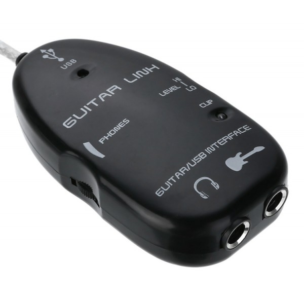 POWERTECH USB Guitar Link CAB-U140, για σύνδεση κιθάρας σε PC, 1m POWERTECH USB Guitar Link CAB-U140, για σύνδεση κιθάρας σε PC, 1m