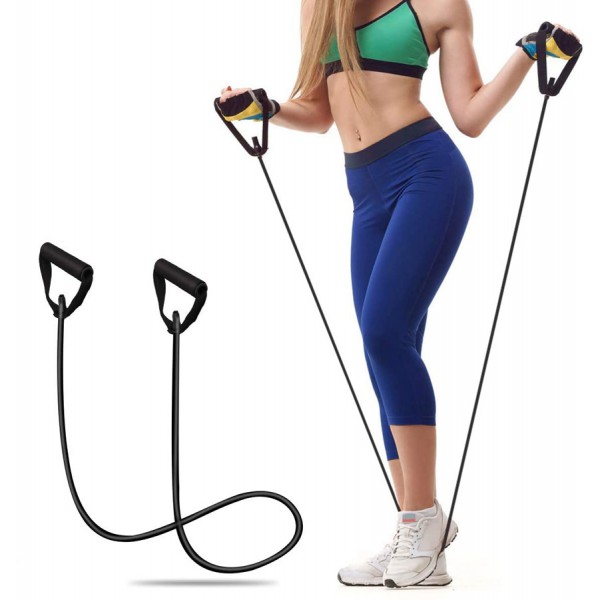 Λάστιχο γυμναστικής με χερούλια GYM-0005, Φ9, 1.2μ, μπλε Λάστιχο γυμναστικής με χερούλια GYM-0005, Φ9, 1.2μ, μπλε